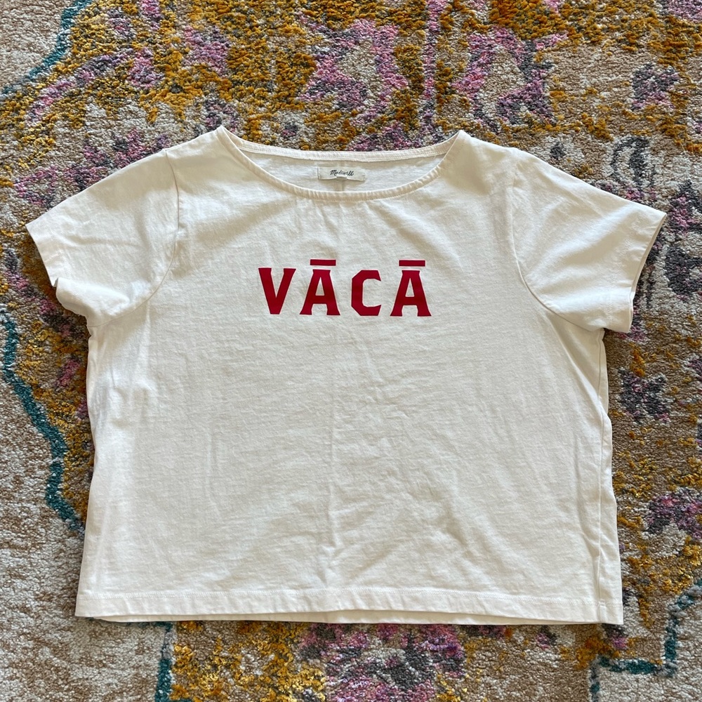 Madewell boxy tee